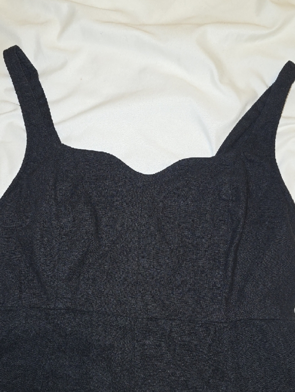 Old Navy Black Fit & Flare Midi Dress - Picture 6 of 6